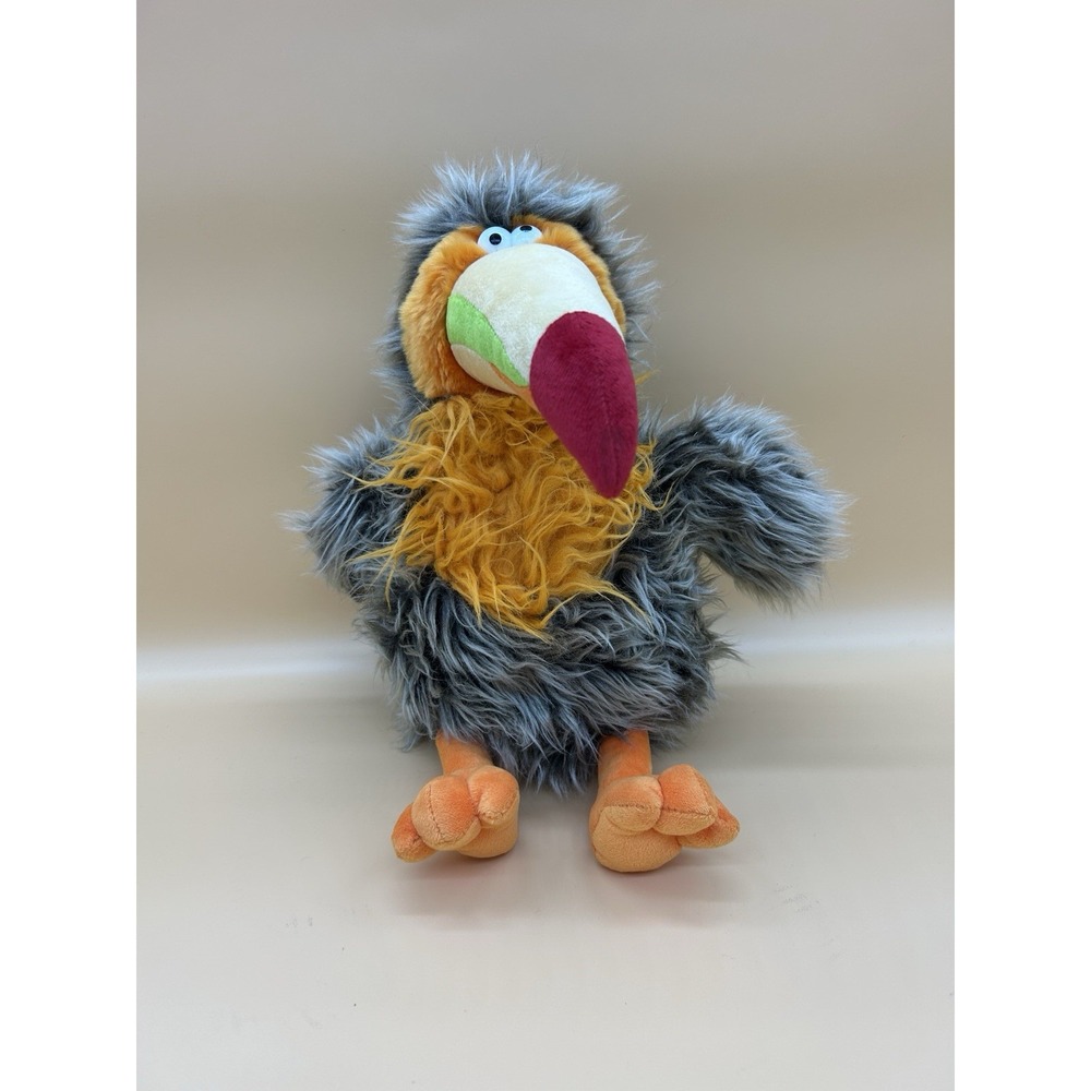 GUND Hairoids Dohicky Toucan Plush 12042 Crazy Eyes Tropical Bird 12" Tag
